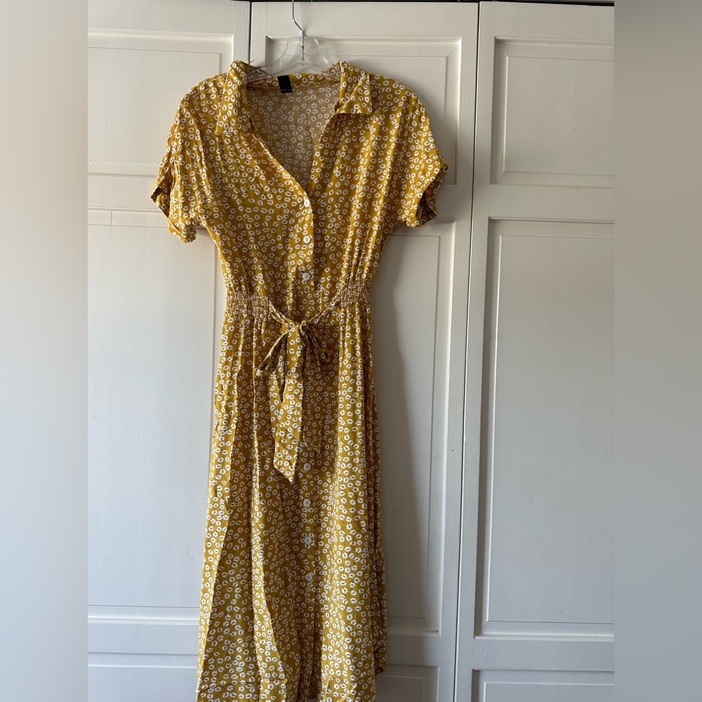 Shein Yellow Dress